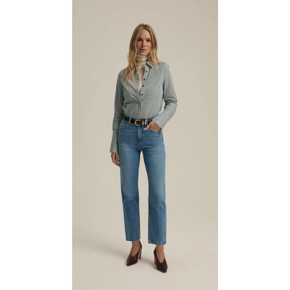 Favorite Daughter Valentina High Rise Straight Jeans 29 - Picture 1 of 9